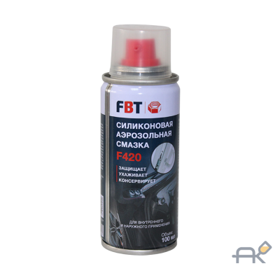 Силиконовая аэрозольная смазка F420 арт 65371501F (100мл)